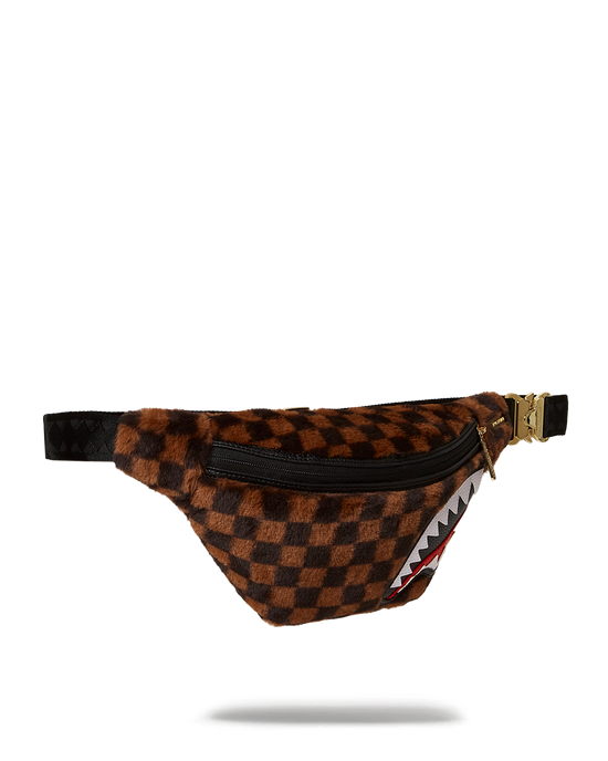 Sprayground FURRR SHARKS IN PARIS SAVVY CROSSBODY