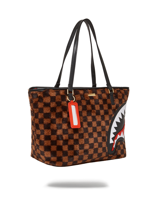 Sprayground FURRR SHARKS IN PARIS TOTE