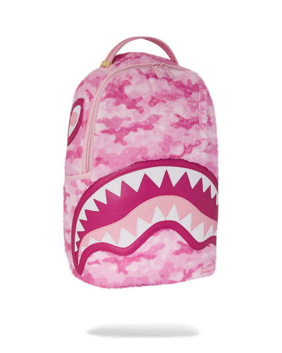 Sprayground FURRROCIOUS IN PINK DLXSF BACKPACK