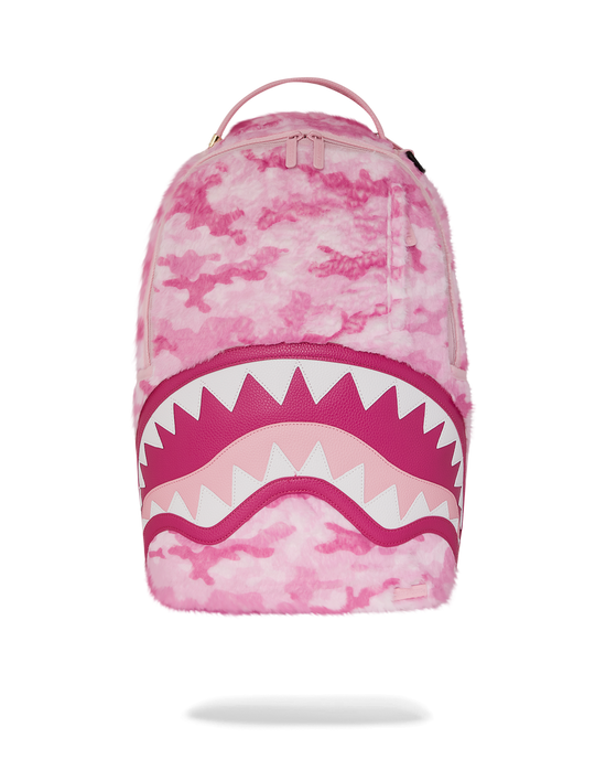 sprayground FURRROCIOUS IN PINK DLXSF BACKPACK