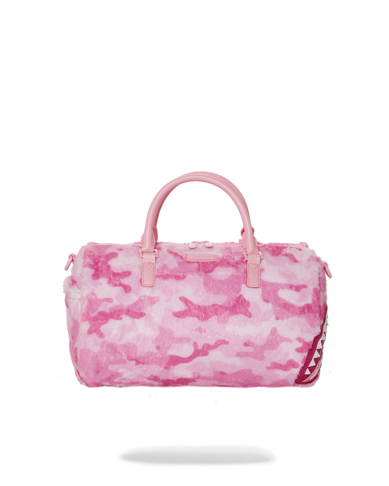 sprayground FURRROCIOUS IN PINK MINI DUFFLE