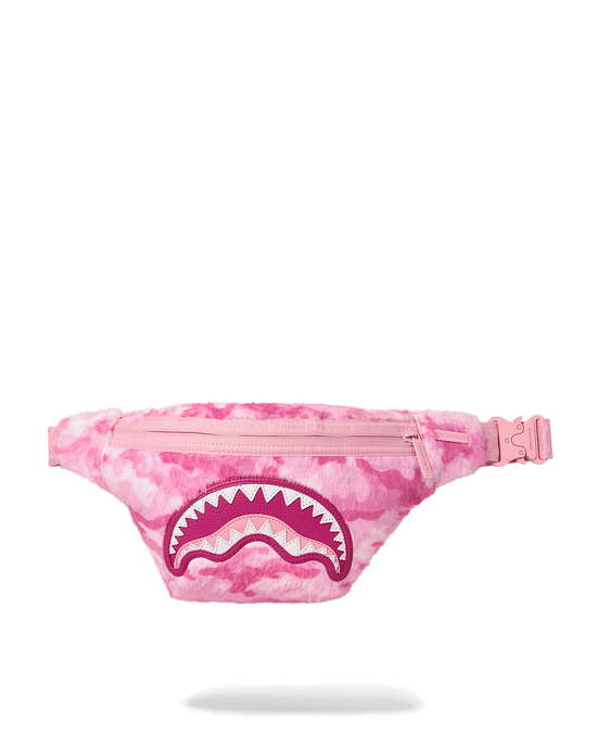 sprayground FURRROCIOUS IN PINK SAVVY CROSSBODY