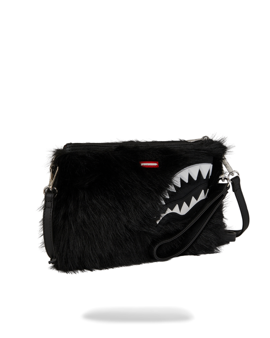 Sprayground FURZILLA SHARK (NIGHT) CROSSOVER CLUTCH