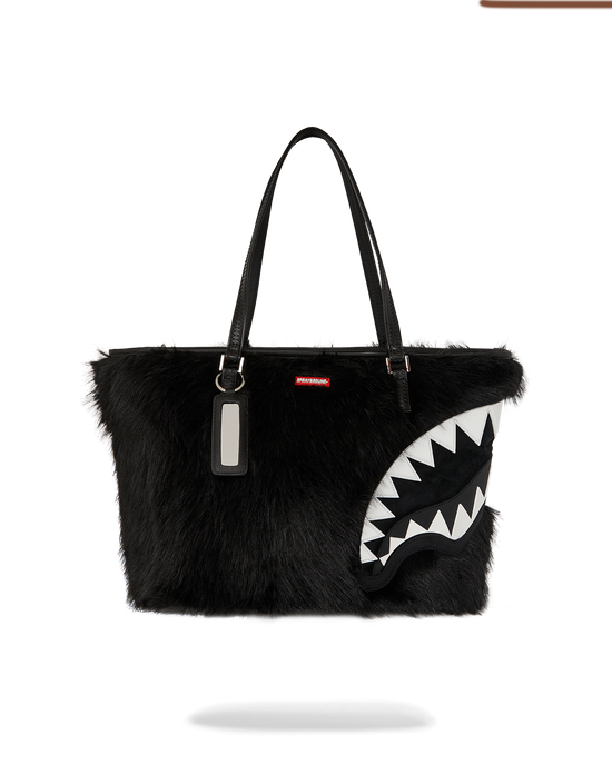 sprayground FURZILLA SHARK (NIGHT) TOTE