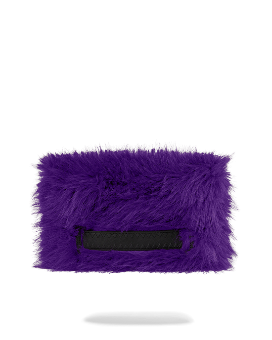 Sprayground FURZILLA SHARK (PURP) CROSSOVER CLUTCH