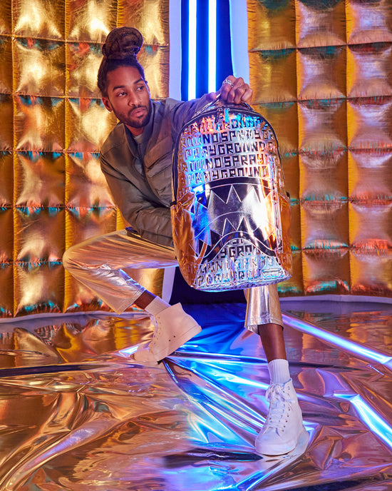 Sprayground FUTURE TITAN (METALLIC) BACKPACK (DLXV)