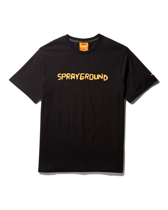 sprayground GARFIELD GRAPHIC T-SHIRT (BLACK)