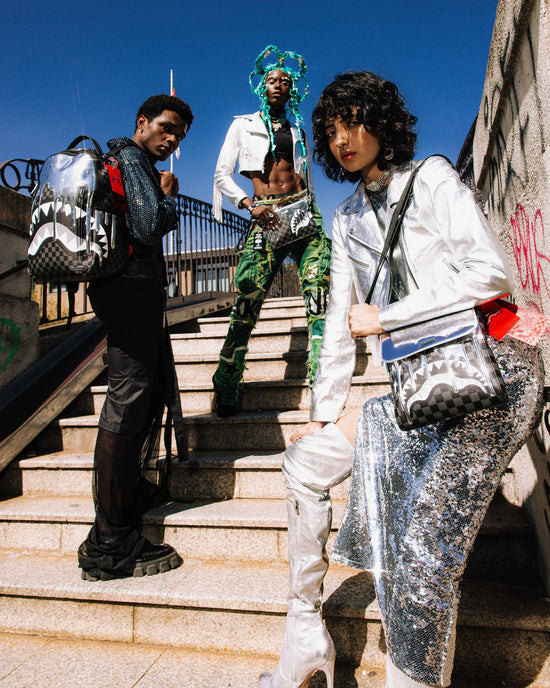 Sprayground GHOST DRIP CROSSOVER CLUTCH