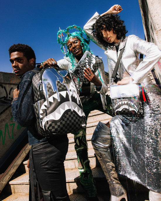 Sprayground GHOST DRIP CROSSOVER CLUTCH