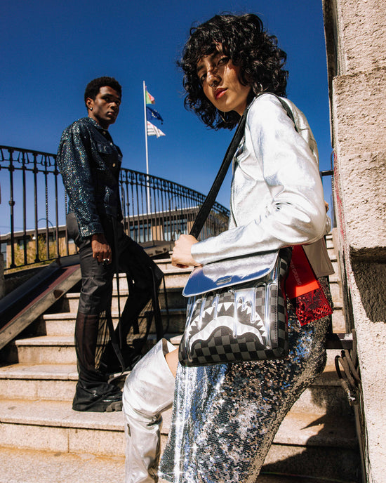 Sprayground GHOST DRIP MESSENGER BAG