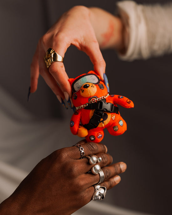 Sprayground GLOBAL EXPEDITION BEAR KEYCHAIN