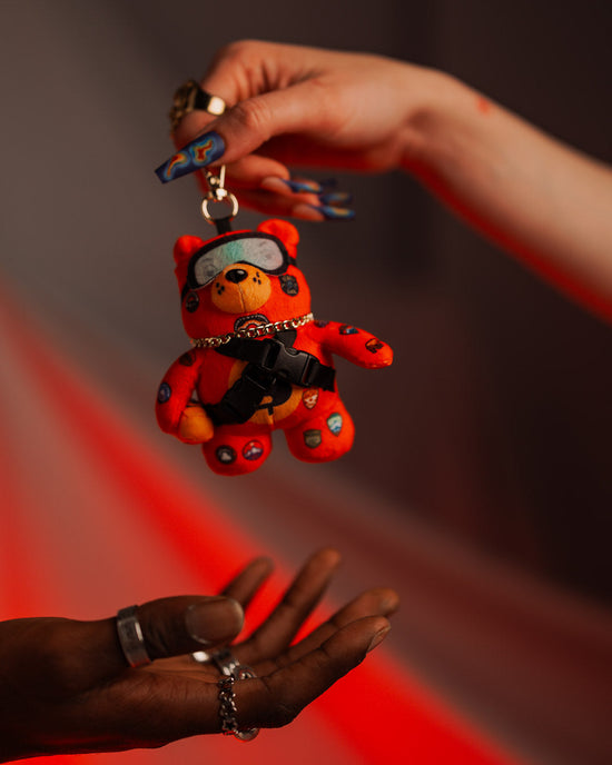 Sprayground GLOBAL EXPEDITION BEAR KEYCHAIN