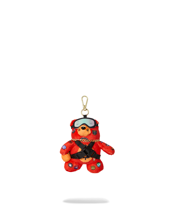 sprayground GLOBAL EXPEDITION BEAR KEYCHAIN