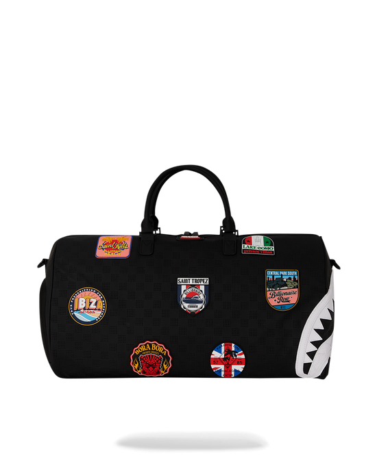 sprayground GLOBAL MOGUL BILLIONAIRE DUFFLE