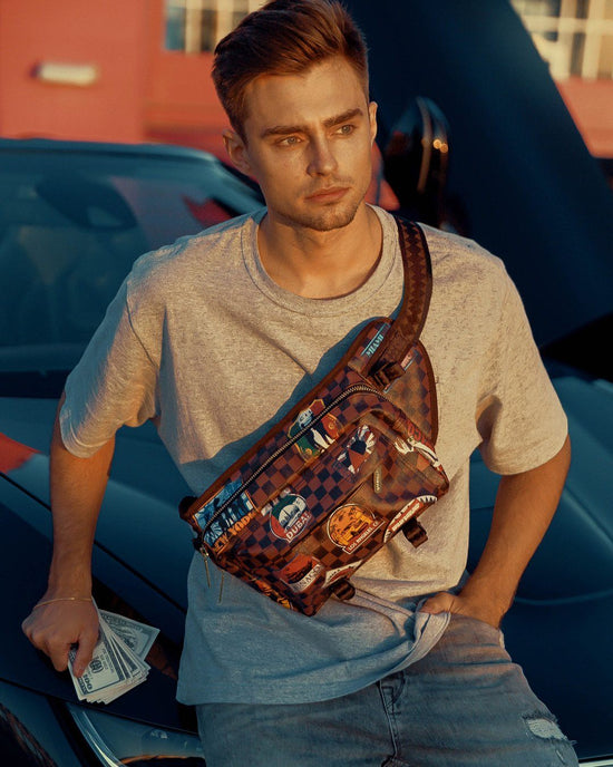 Sprayground GLOBAL MOGUL CARGO CROSSBODY