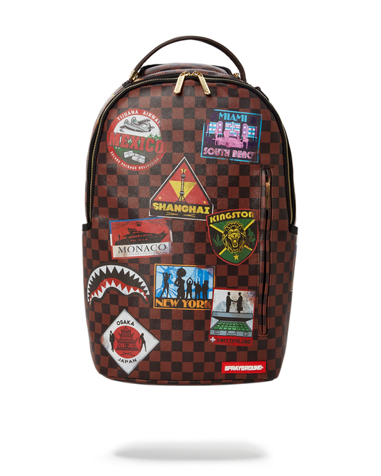 sprayground GLOBAL MOGUL DLXV BACKPACK