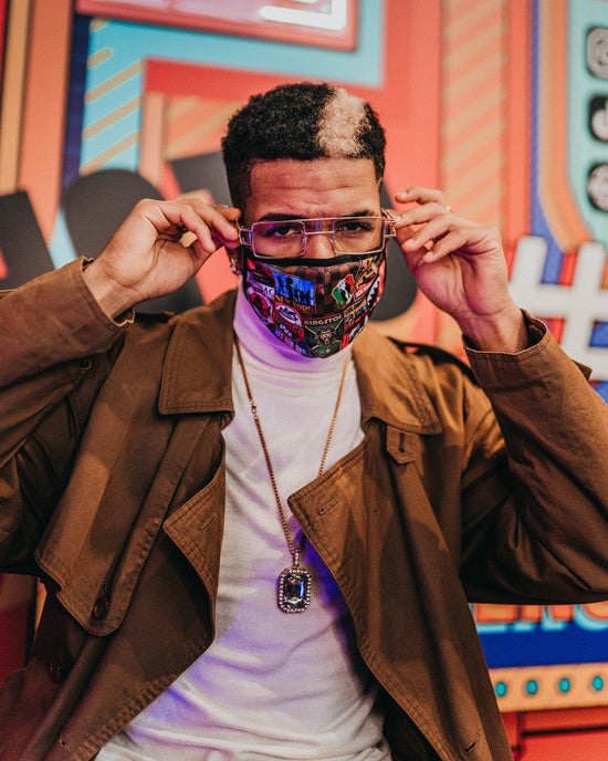 Sprayground GLOBAL MOGUL FACE MASK