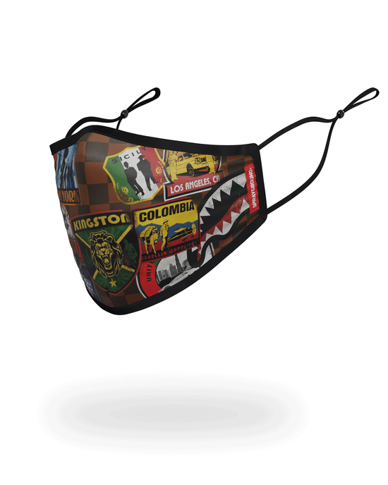 Sprayground GLOBAL MOGUL FACE MASK
