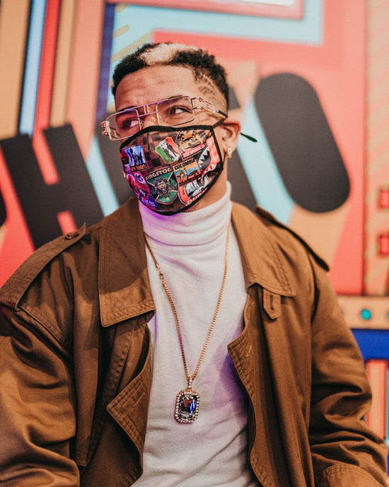 Sprayground GLOBAL MOGUL FACE MASK