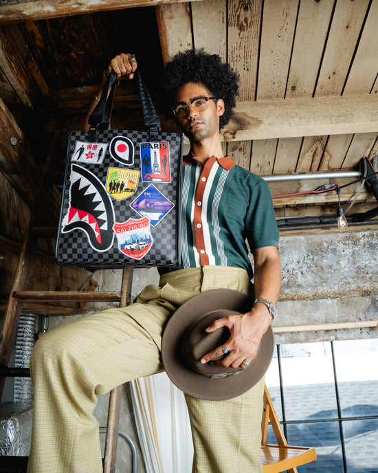 Sprayground GLOBAL MOGUL UNLIMITED MILES LOFT TOTE