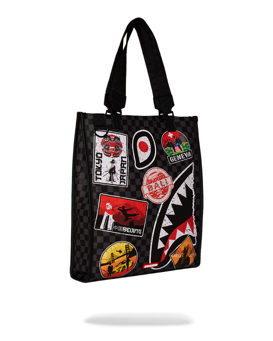 Sprayground GLOBAL MOGUL UNLIMITED MILES LOFT TOTE