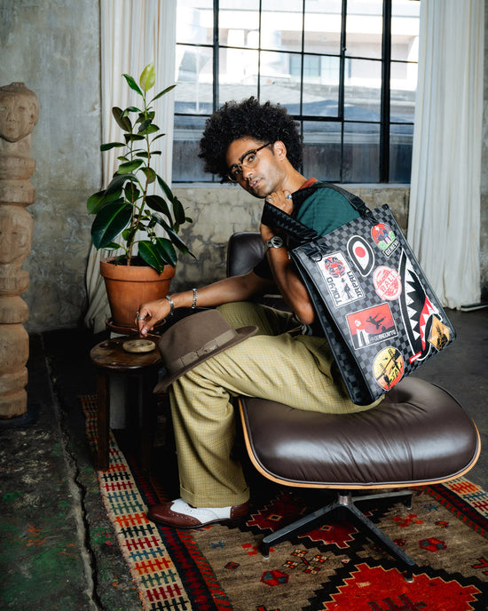 Sprayground GLOBAL MOGUL UNLIMITED MILES LOFT TOTE