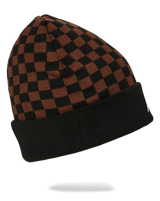 Sprayground GOLD CHAIN CHECK BEANIE