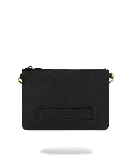 Sprayground GOLDHEART SHARK DRIP CROSSOVER CLUTCH