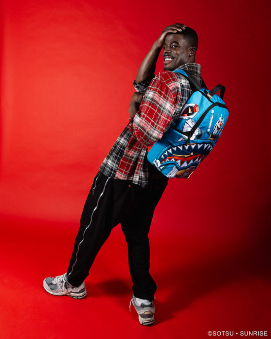 Sprayground GUNDAM SHARK DLXSR BACKPACK