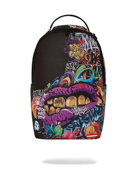 sprayground HALF GRAF LIPS DLXSV BACKPACK