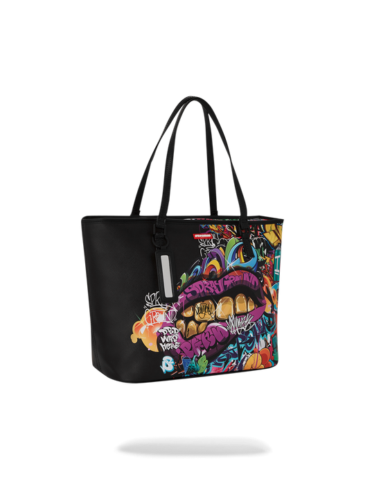 Sprayground HALF GRAF LIPS TOTE