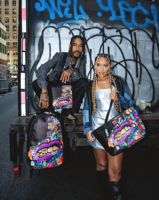 Sprayground HALF GRAF LIPS TOTE