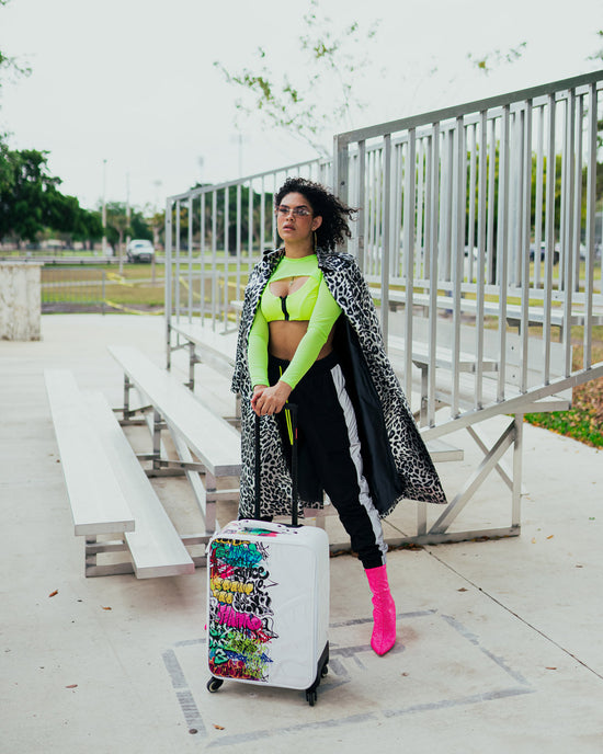 Sprayground HALF GRAFF JETSETTER CARRY-ON LUGGAGE