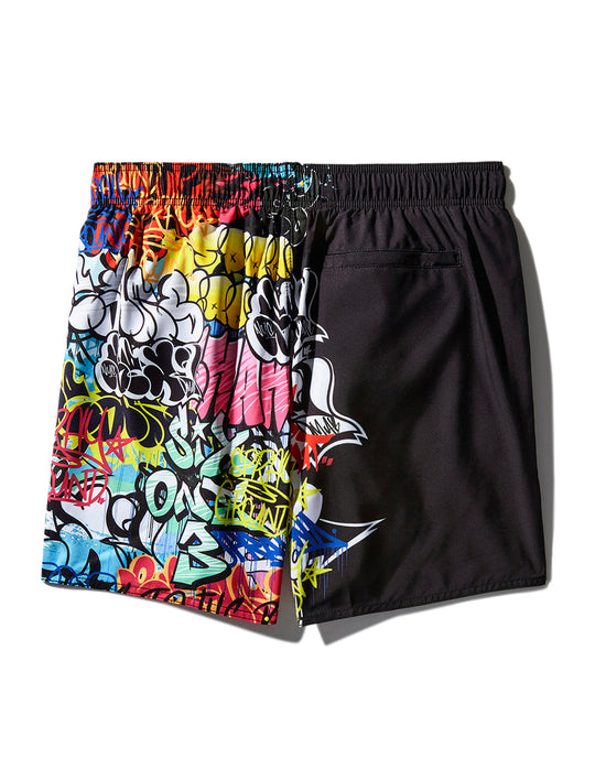 Sprayground HALF GRAFF SHOTO SWIM TRUNKS