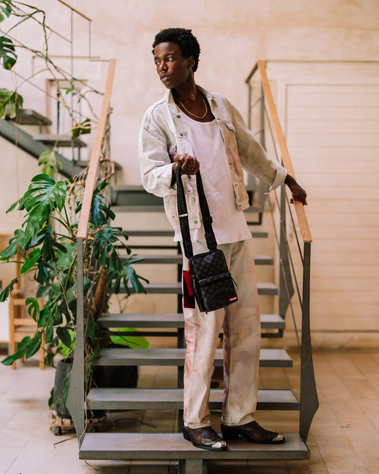 Sprayground HANGOVER DRIP CHECK SLING