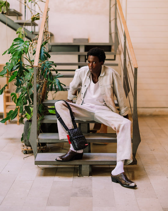 Sprayground HANGOVER DRIP CHECK SLING