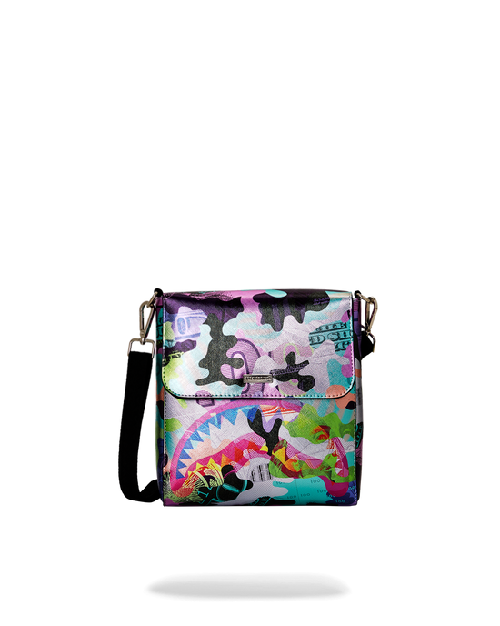 Sprayground HEAVY RHYTHM MESSENGER SLING BAG