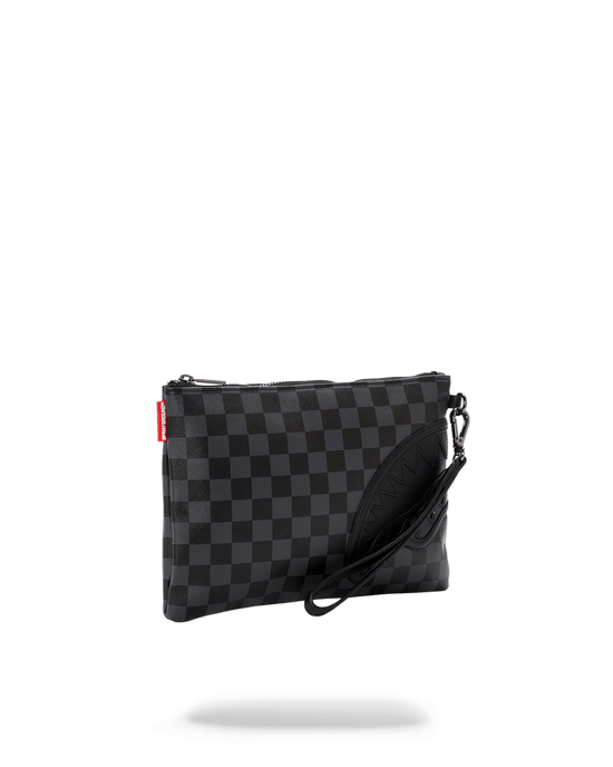 Sprayground HENNY BLACK CROSSOVER CLUTCH
