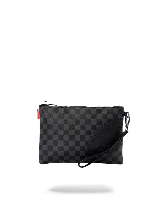 sprayground HENNY BLACK CROSSOVER CLUTCH
