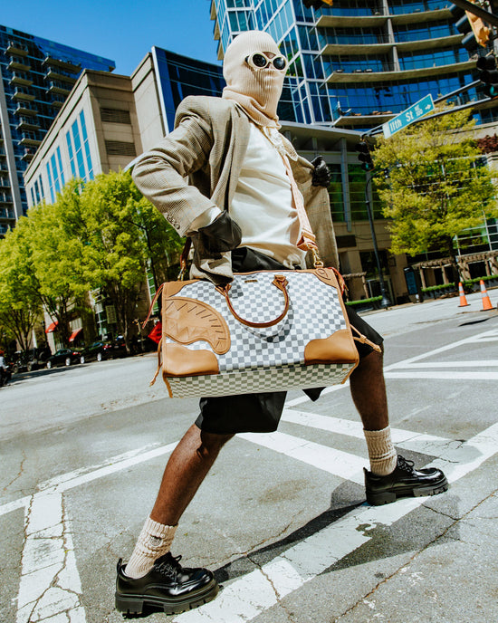 Sprayground HENNY LATTE PYRAMID DUFFLE