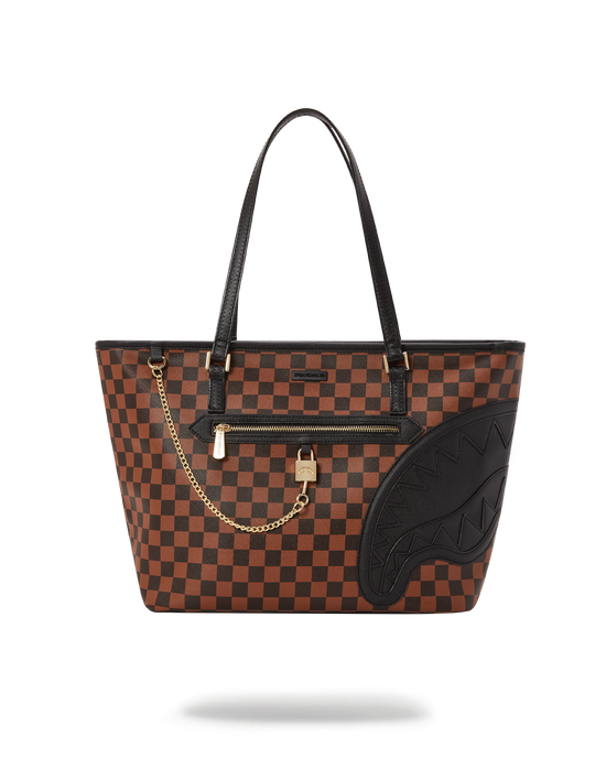 sprayground HENNY LOCK SHARKS IN PARIS TOTE