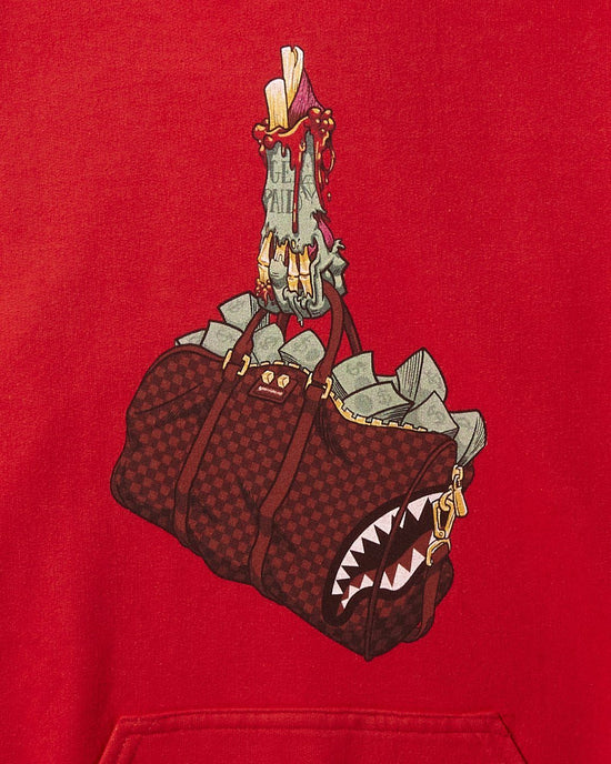 Sprayground HOUSE OF VILLAINS HOODIE (RED)