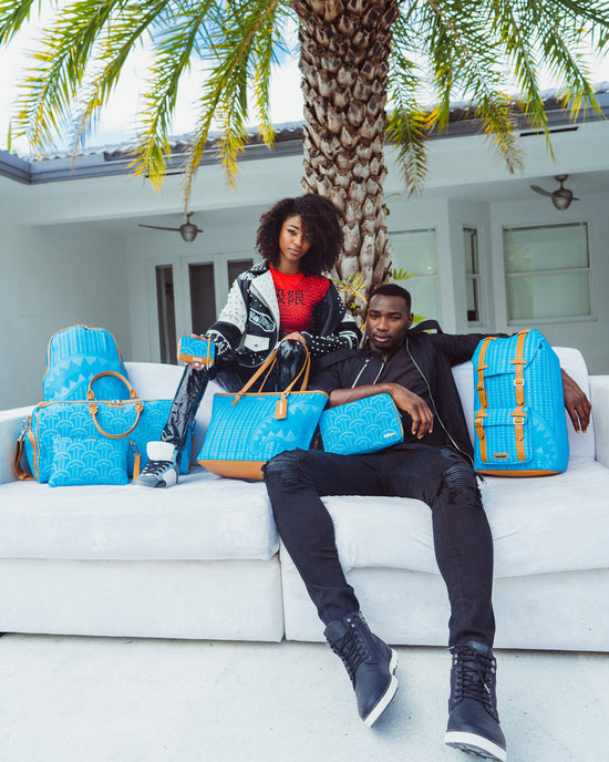 Sprayground ILLUCHAINS TURQ BACKPACK (DLXV)