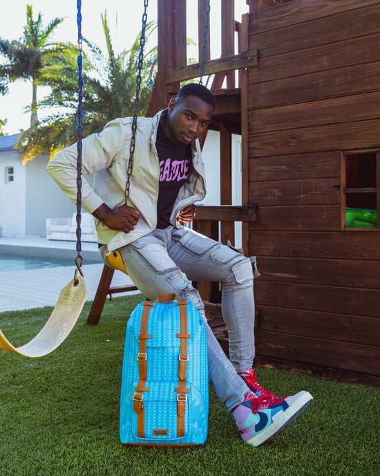 Sprayground ILLUCHAINS TURQ HILLS BACKPACK