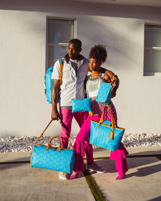 Sprayground ILLUCHAINS TURQ TOTE