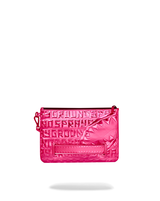 Sprayground INFINITI PINK DIAMOND CROSSOVER CLUTCH