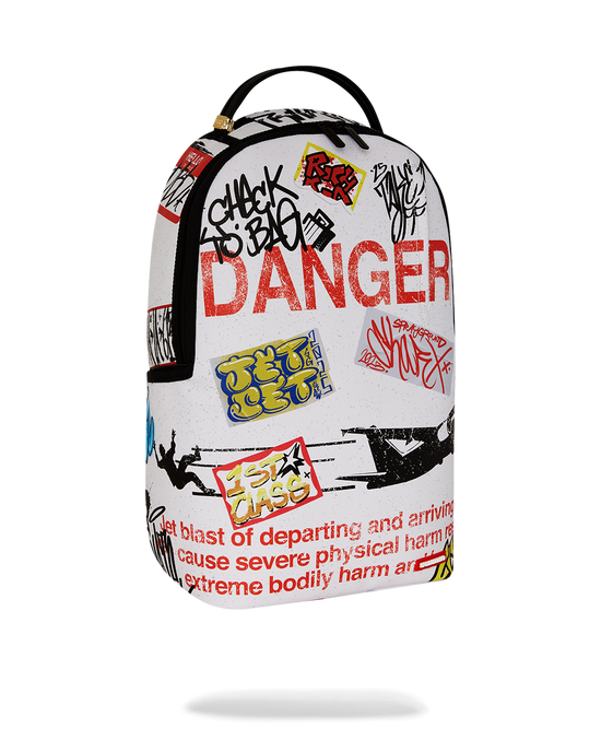 Sprayground JETBLAST SIGN ON THE RUNWAY BACKPACK
