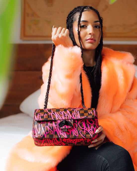 Sprayground JETGRAPHIX SHARKCHAIN HANDBAG