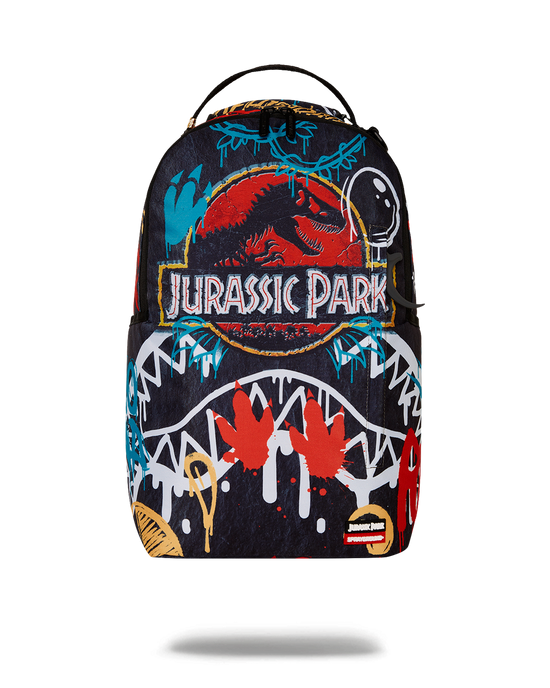 sprayground JURASSIC POSTER SPLASH BACKPACK