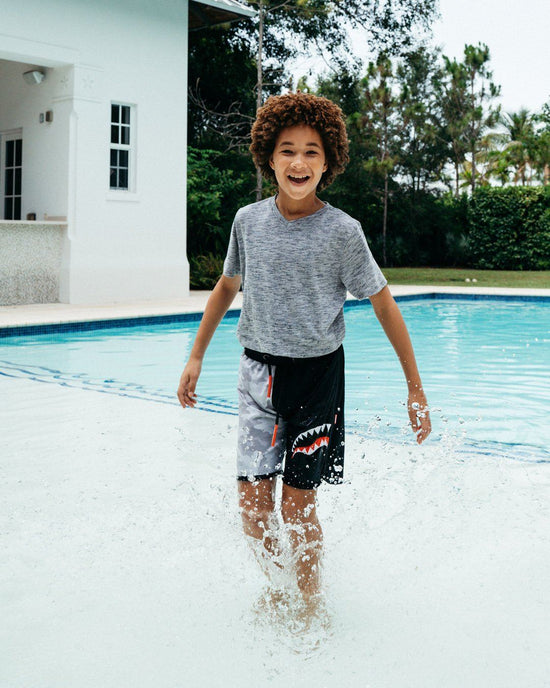 Sprayground KIDS DAMAGE CONTROL SWIM TRUNKS